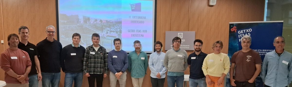 Getxo Itsas Hub Berrikuntza eta Ekintzailetza Zentroaren laugarren urteurrena header image